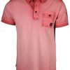 Herren PME Legend Poloshirts | Poloshirt In Washed Out Optik