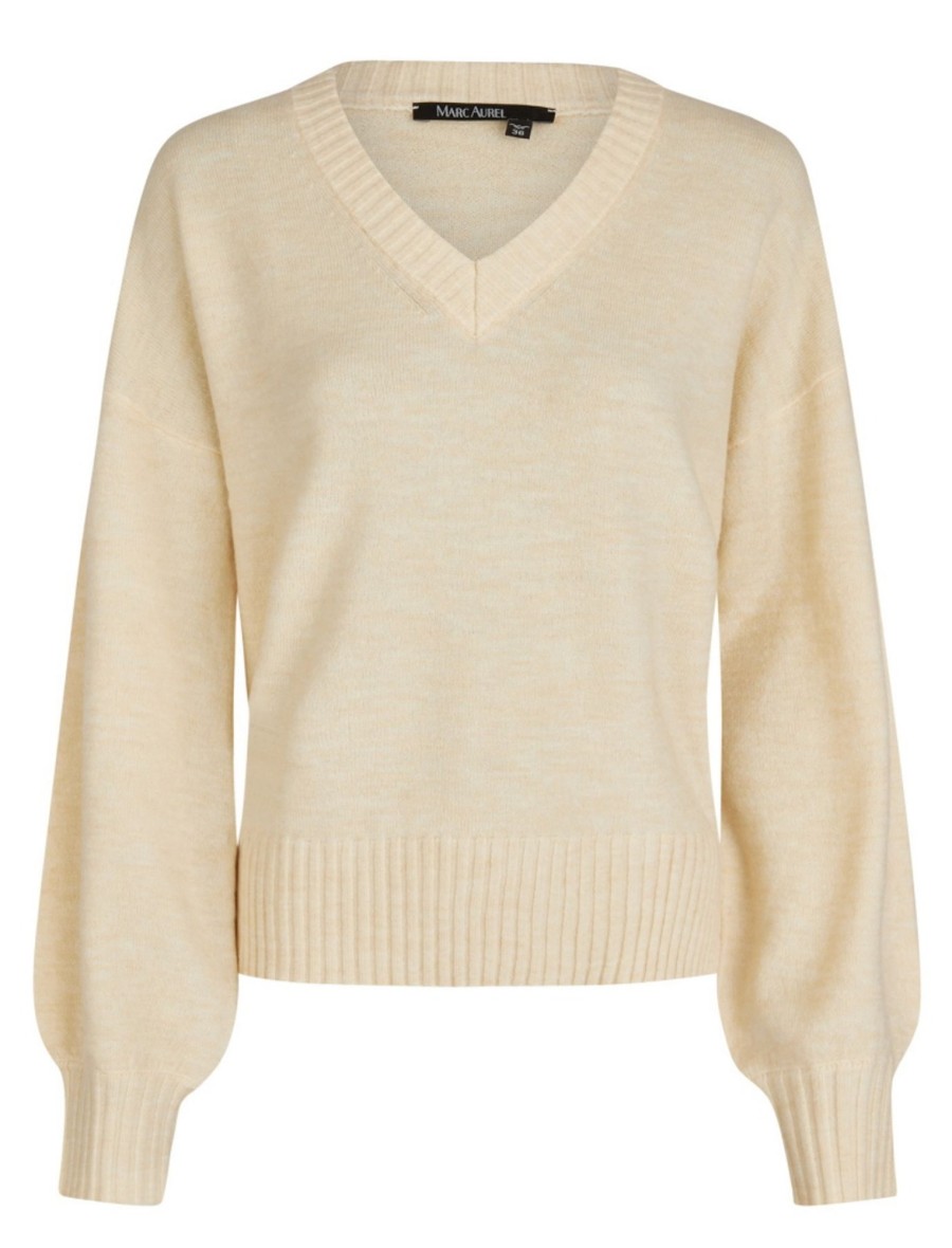 Damen Marc Aurel Pullover | Pullover Mit Ballonarmeln