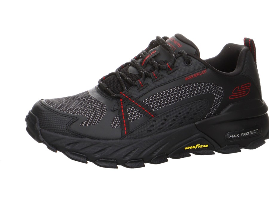 Herren Skechers Halbschuhe | Sneaker Mit Goodyear Laufsohle - Max Protect