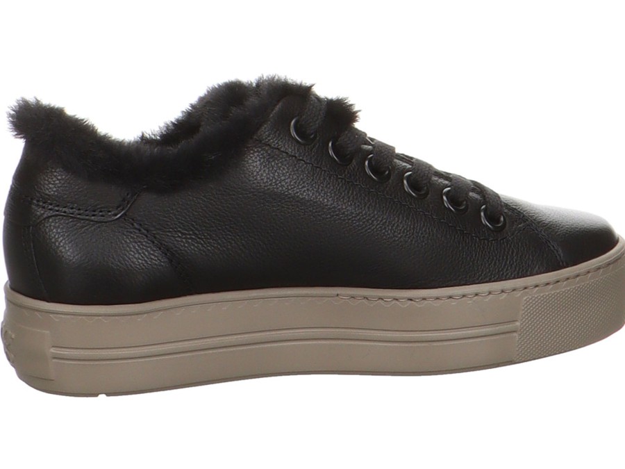 Damen Paul Green Schnurschuhe | Plateau Sneaker Mit Warmfutter