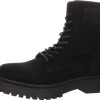 Herren Tommy Hilfiger Boots | Casualer Leder Schnurstiefel