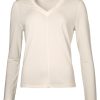 Damen Rich & Royal Shirts / Tops | Longsleeve Mit V-Ausschnitt