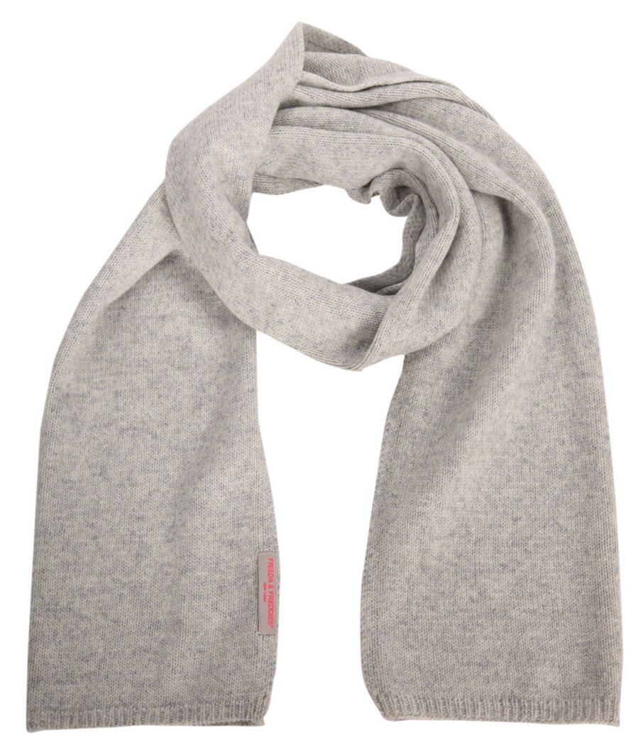 Accessoires Frieda & Freddies Damen | Langer Schal In Grau