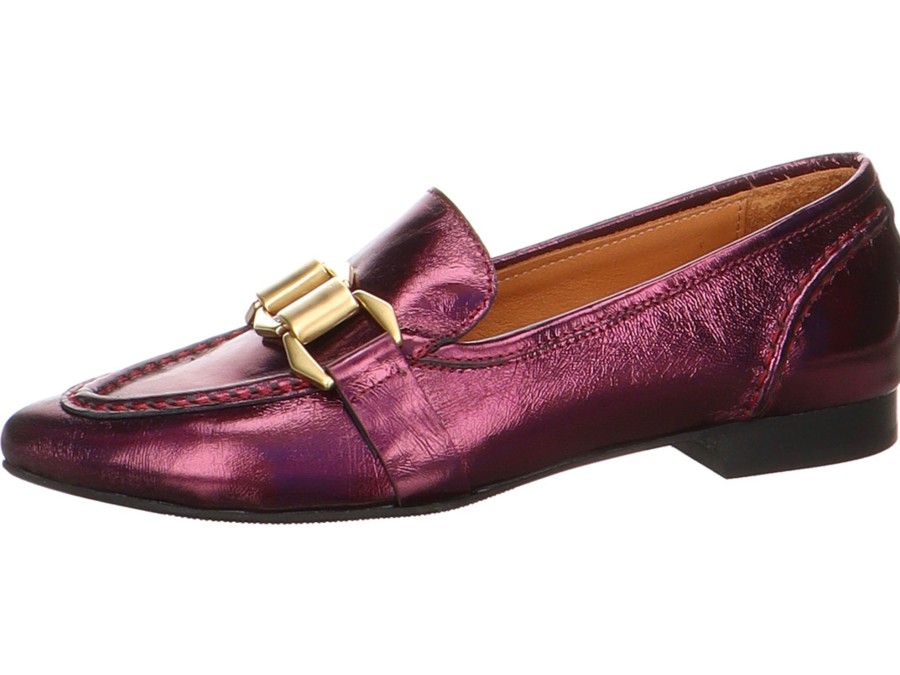 Damen Babouche Halbschuhe | Slipper Mit Zierkette