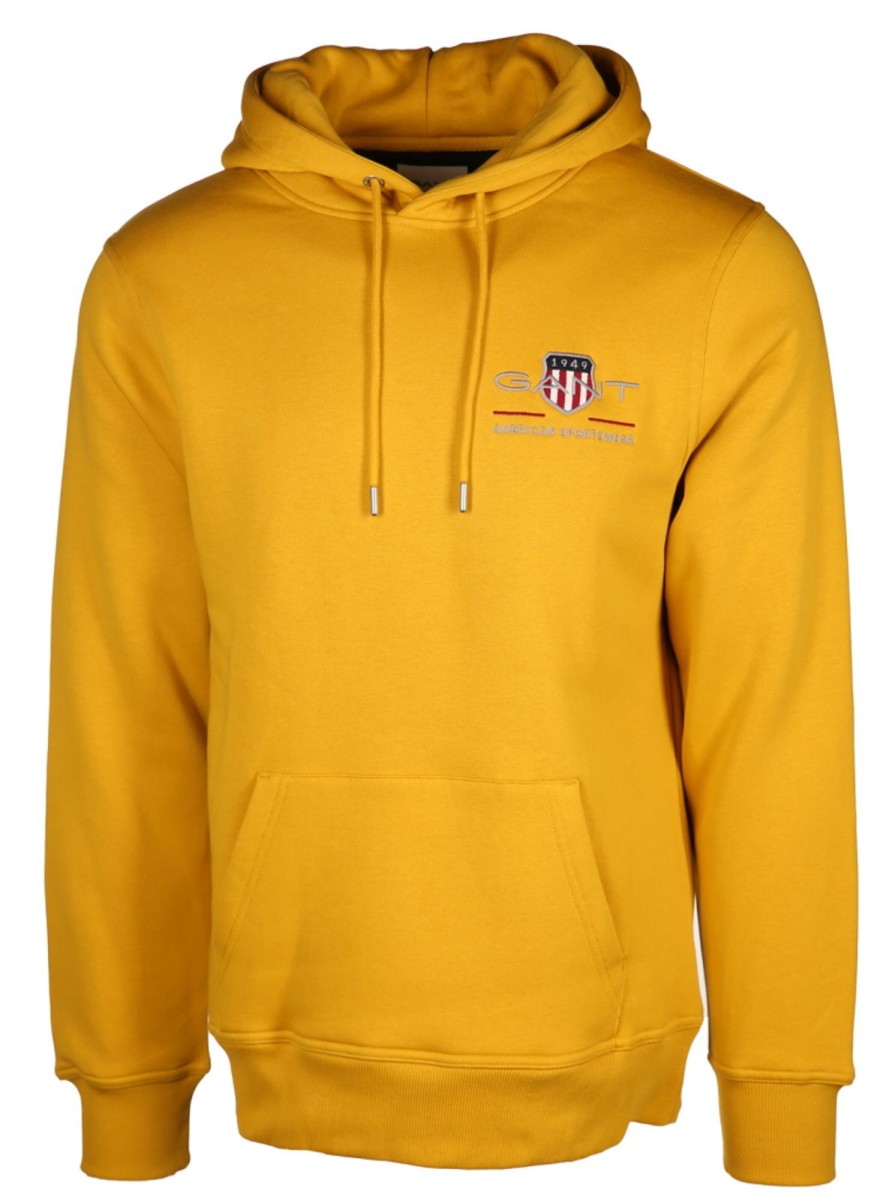 Herren Gant Sweatshirts / Hoodies | Hoodie Mit Kangurutasche