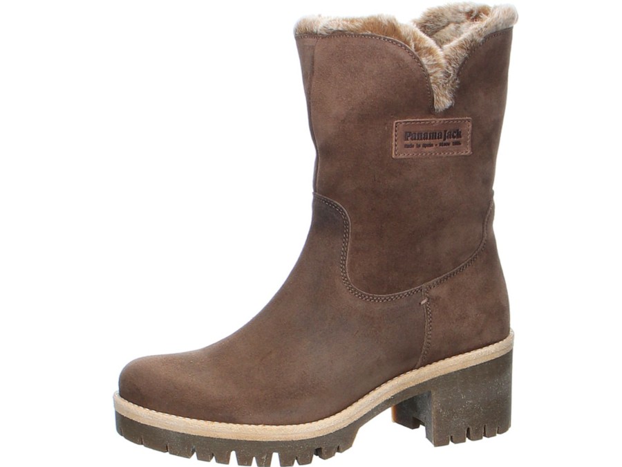 Damen Panama Jack Warmfutter | Stiefel Mit Krempelschaft - Prim B3