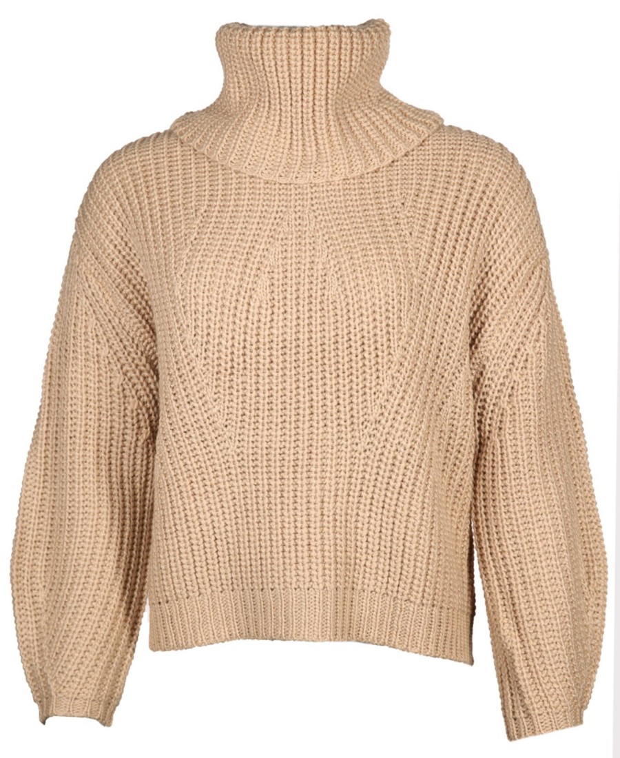 Damen Frieda & Freddies Pullover | Rollkragenpullover In Beige