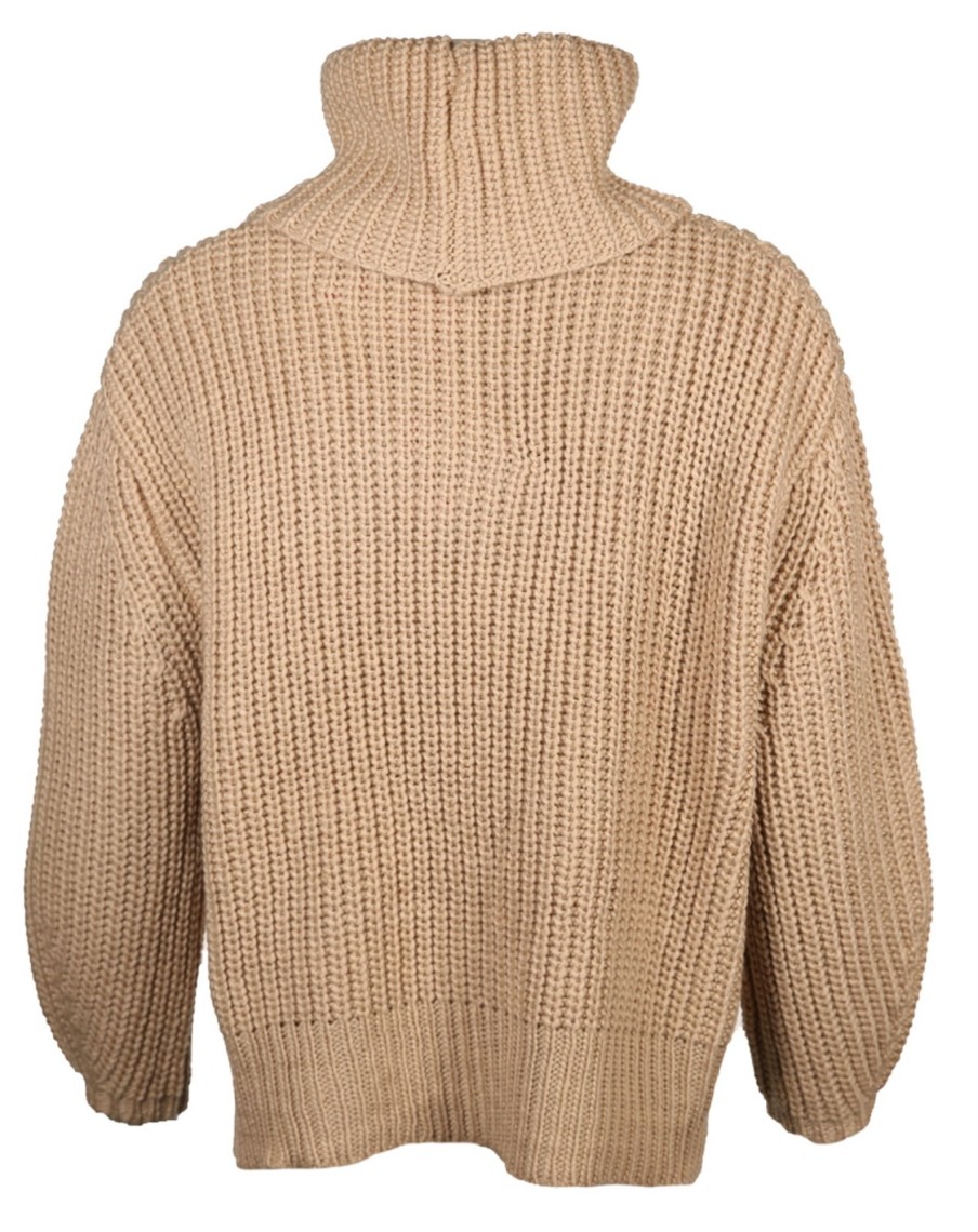 Damen Frieda & Freddies Pullover | Rollkragenpullover In Beige