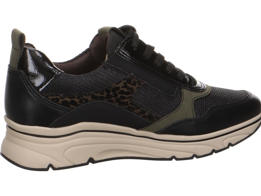 Damen Tamaris Halbschuhe | Sneaker Mit Animalprint