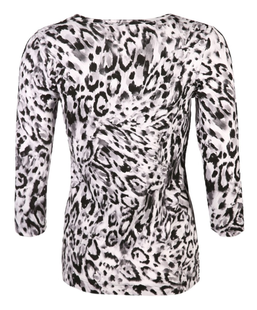 Damen Zaida Shirts / Tops | Shirt Mit Leopardenmuster