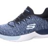 Damen Skechers Halbschuhe | Melierter Schnurschuh - Dynamight - Break-Through